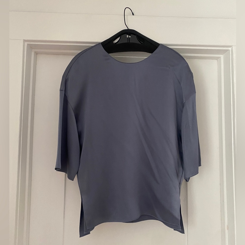Vince silk tshirt blouse